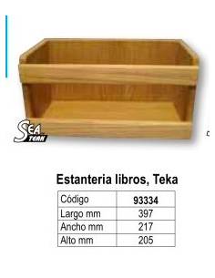 Estanteria para libros teka 397x217x205mm