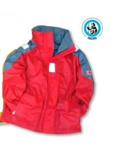 Chaqueta SAILING infantil roja/gris talla JL