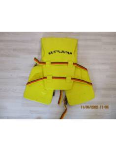 Cut N' Jump Vinyle Ski Nautique Gilet XL Vintage 1984