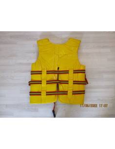 Veste de ski nautique en vinyle Cut N' Jump S Vintage 1984