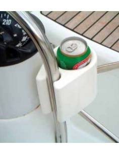 Le support pose des verres isotherme océan blanc