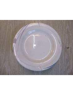 AUCKLAND assiette plate 6und diamètre 24cm