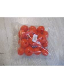 Flotador para red 50mm naranja pack 20 und
