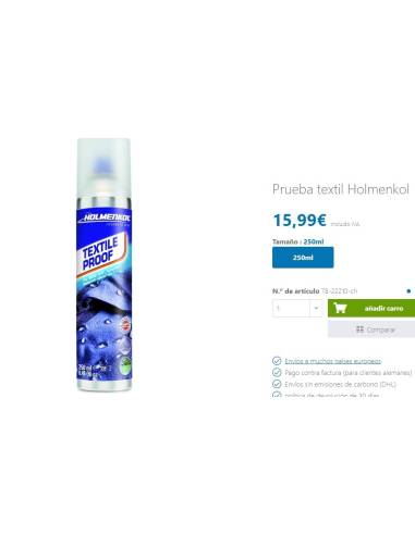 Textilschutz HOLMENKOL+ Aktiv 250 ml