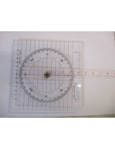 Regla navegacion con disco pivotante