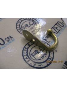 Gancho simple 16x32mm laton