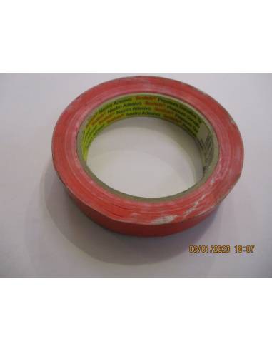 3M PVC tape red 19mm 66mts