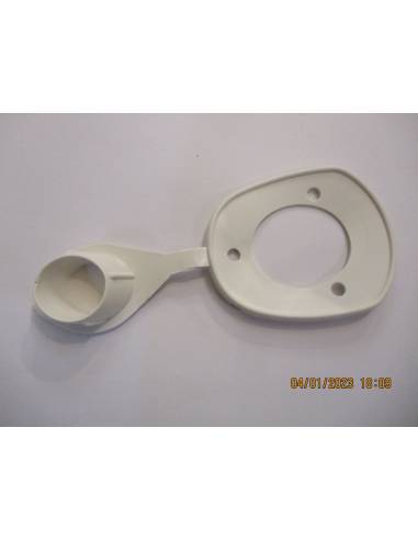 Tapa soporte caña blanco