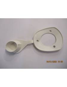 Tapa soporte caña blanco