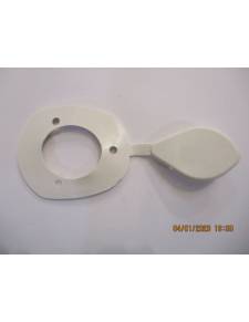 Tapa soporte caña blanco