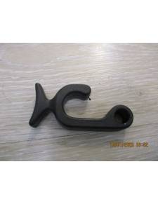 Clip sospeso difese tubo nero