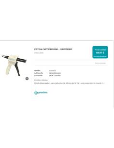 Pistola aplicadora pegamento dos componentes STARBOND