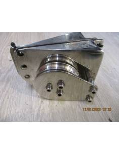 Paire d'avants inox avec câble 14-16 mm.