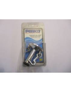 Door stop with lock PERKO 574-dp1-chr