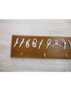 Coat rack with knots 660x170mm