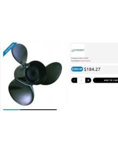 MICHIGAN MATCH 011005 (12.75X 21) 3P aluminum propeller