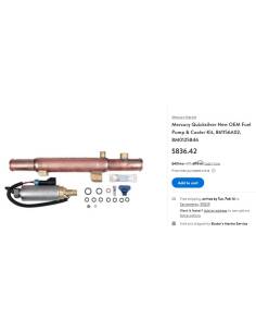 Kit de enfriador de bomba de combustible QUICK  MERCRUISER