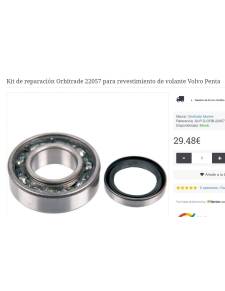 Orbitrade 22057 Kit de réparation pour housse de volant Volvo Penta