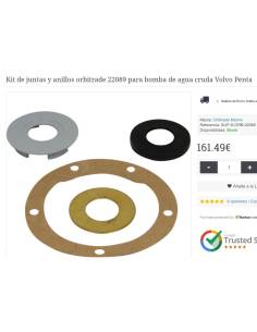 Kit de juntas y anillos orbitrade 22089 para bomba de... 2