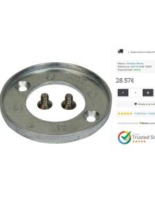 Zink-Propeller-Achse-Anode für Volvo Penta Popadrives AQ200