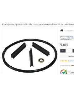 Kit de juntas Orbitrade 22109 para intercambiadores de...