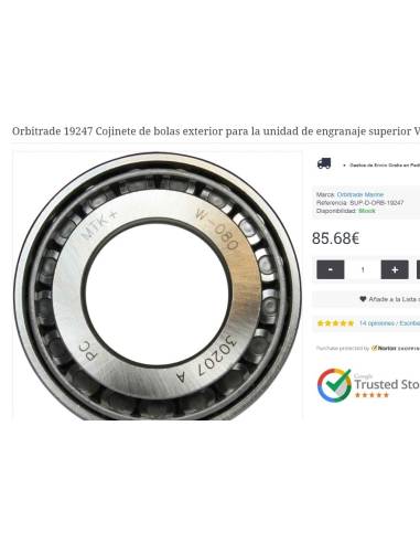 Orbitrade 19247 Cuscinetto a sfere esterno per...