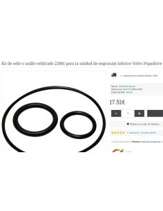 Kit de sello o anillo orbitrade 22081 para la unidad de...