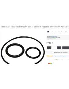 Orbitrade 22081 Joint ou Ring Kit pour Volvo Popadrive Inférieur Gear Unit