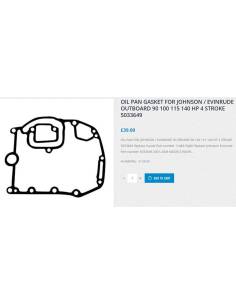 Joint de carter d'huile pour JOHNSON / EVINRUDE...