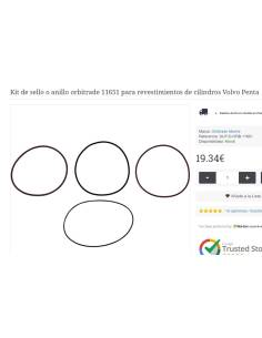 Kit de sello o anillo orbitrade 11651 para revestimientos...