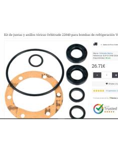 Kit de juntas y anillos tóricas Orbitrade 22040 para...