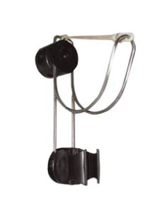 Supporto per cerchio/boa a ferro di cavallo e luce