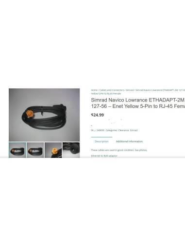 Cable NAVICO BandG/ LOWRANCE/ SIMRAD...