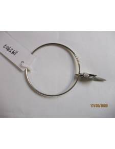 Anello in acciaio inox per canna da pesca Kali 90 mm.