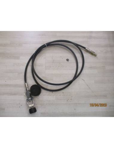 Manometro buceo 400 bar + 1 etapa y tubo 3 mts