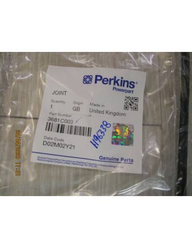 Junta tapa Valvula Perkins 3681C003 outlet