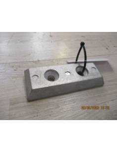 Rechteckige Anode 9,5 x 3,5 cm