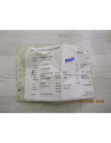 Schrauben MTU X00034186 Ausgang