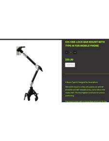 X-Mount-Type-M-Arm für Smartphones
