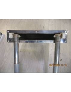 Built-in telescopic ladder three steps