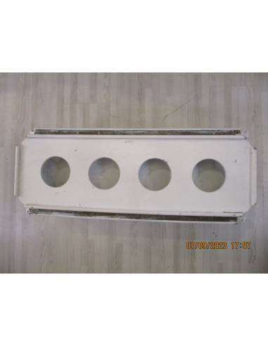 Mesa interior madera pintado blanco abatible...