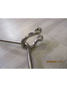 Stainless steel gangway triangle 2