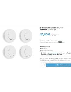Sensore di fumo Smartwares 10.100.41/ 4 unità