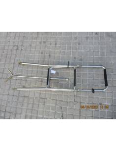 Stainless steel bow ladder three steps 2