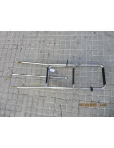 Stainless steel bow ladder three steps
