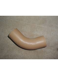 Curved exhaust pipe connection 60� d50mm outlet