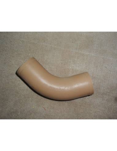 Curved exhaust pipe connection 60� d50mm outlet