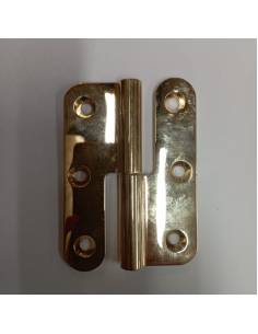 Bisagra laton reforzada 65x85 mm. outlet