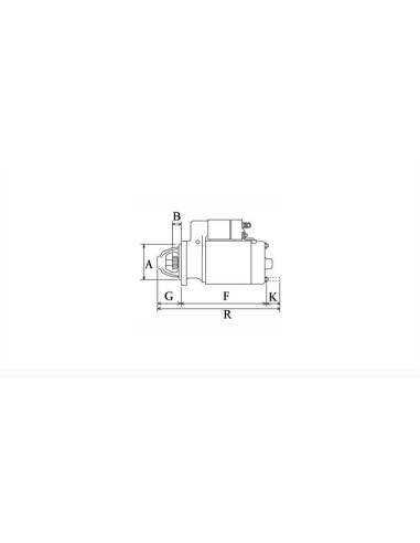 Motore di avvio Cargo 116112 (Yanmar 240 CV)