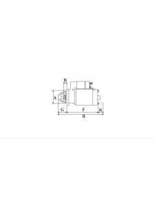 Motor arranque Cargo 116112 (Yanmar 240 cv)